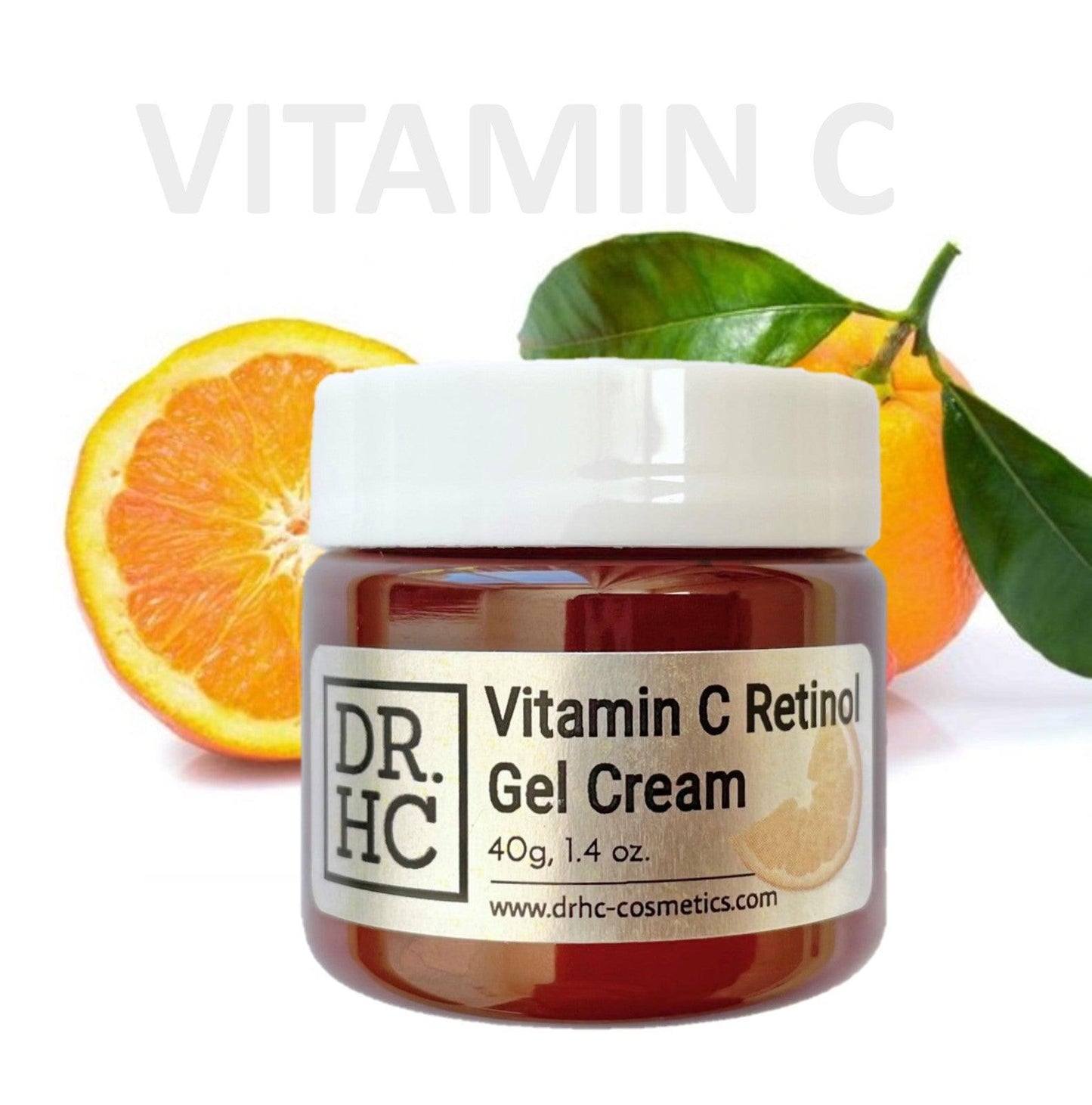 DR.HC Vitamin C Retinol Gel Cream (25~40g, 0.9~1.4oz.) (Skin brightening, Anti-aging, Anti-blemish, Anti-acne...)-4