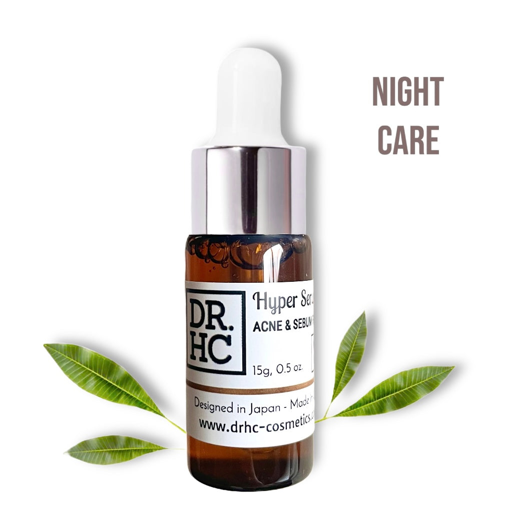 DR.HC Hyper Serum - Acne & Sebum Fighting - NIGHT CARE (15g, 0.5oz.) (Anti-acne, Anti-scar, Anti-blemish, Oil-balancing, Exfoliating...)-0