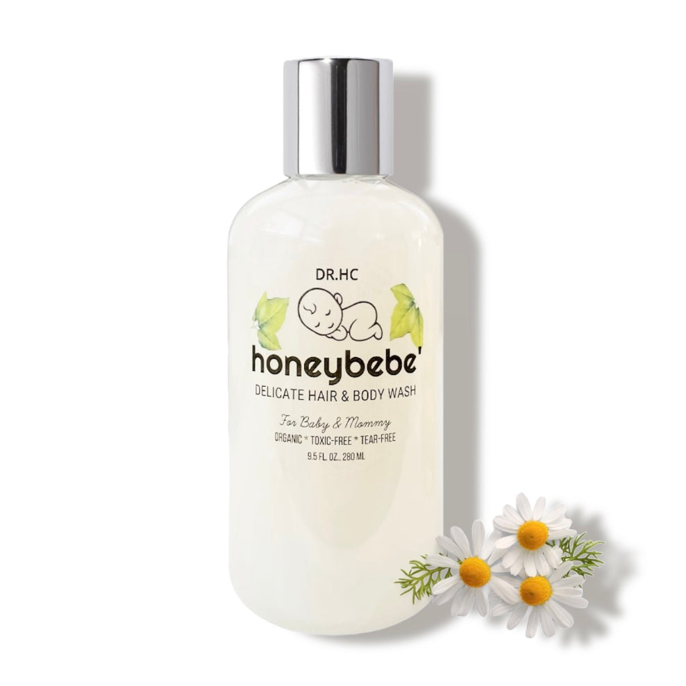 DR.HC Honeybebe' Delicate Hair & Body Wash - For Baby & Mommy (9.5 fl.oz., 280 ml)