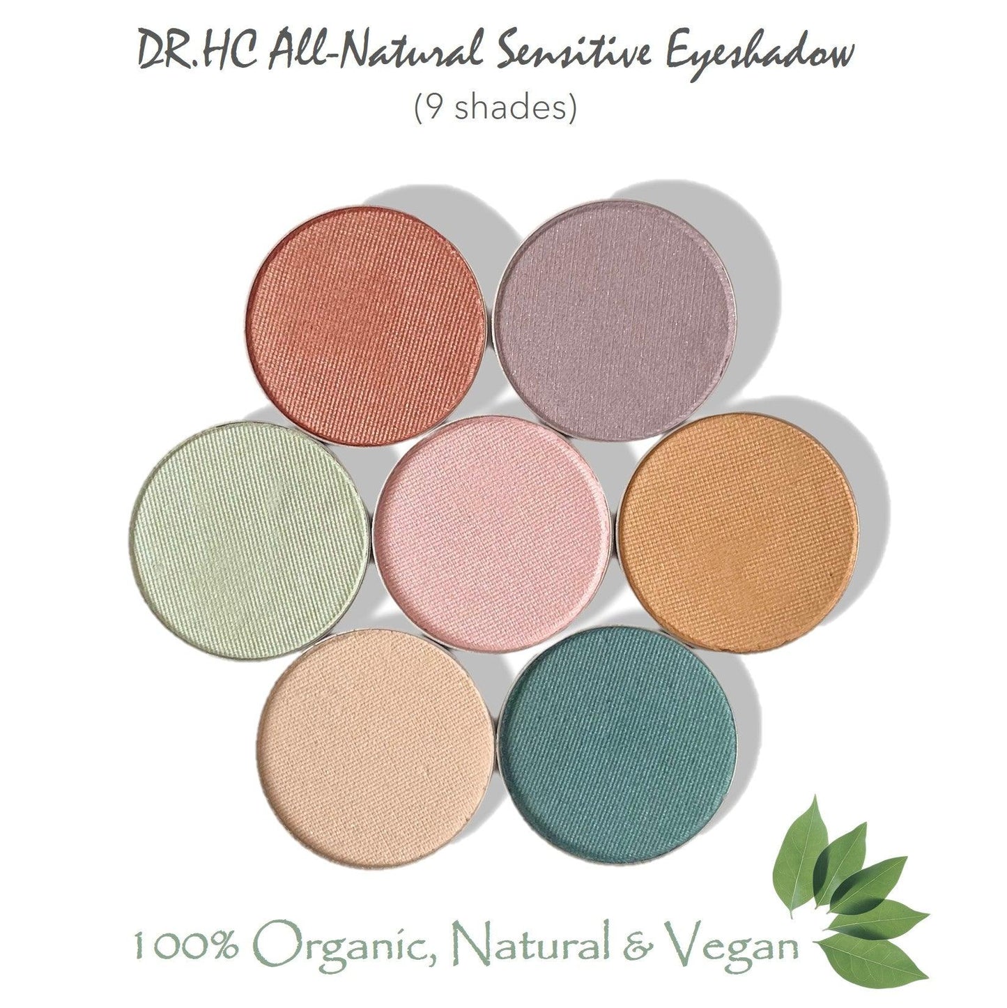 DR.HC All-Natural Sensitive Eyeshadow (9 Shades) (2.5g, 0.09oz.)