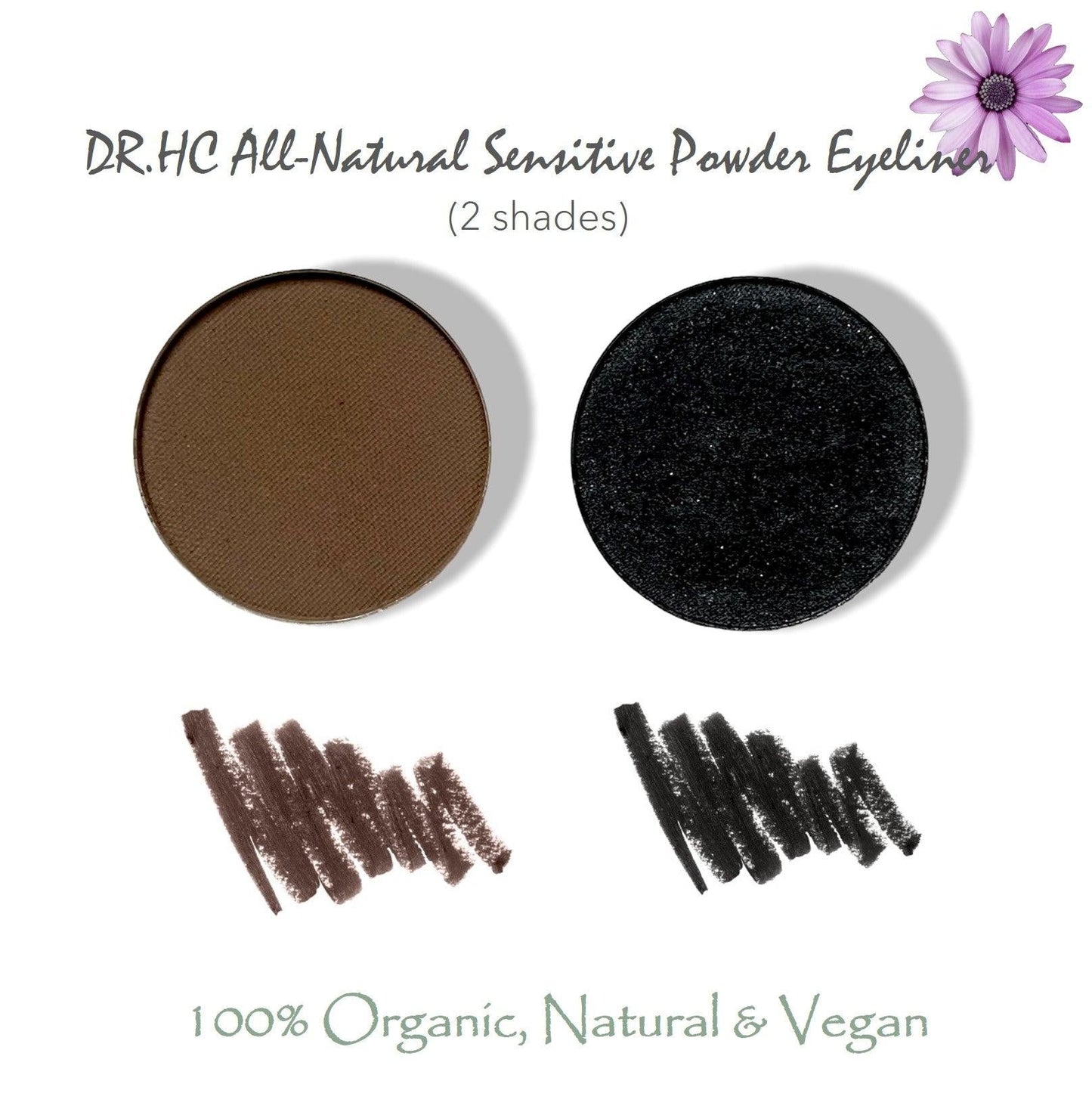 DR.HC All-Natural Sensitive Powder Eyeliner (2 Shades) (2.5g, 0.09oz.)