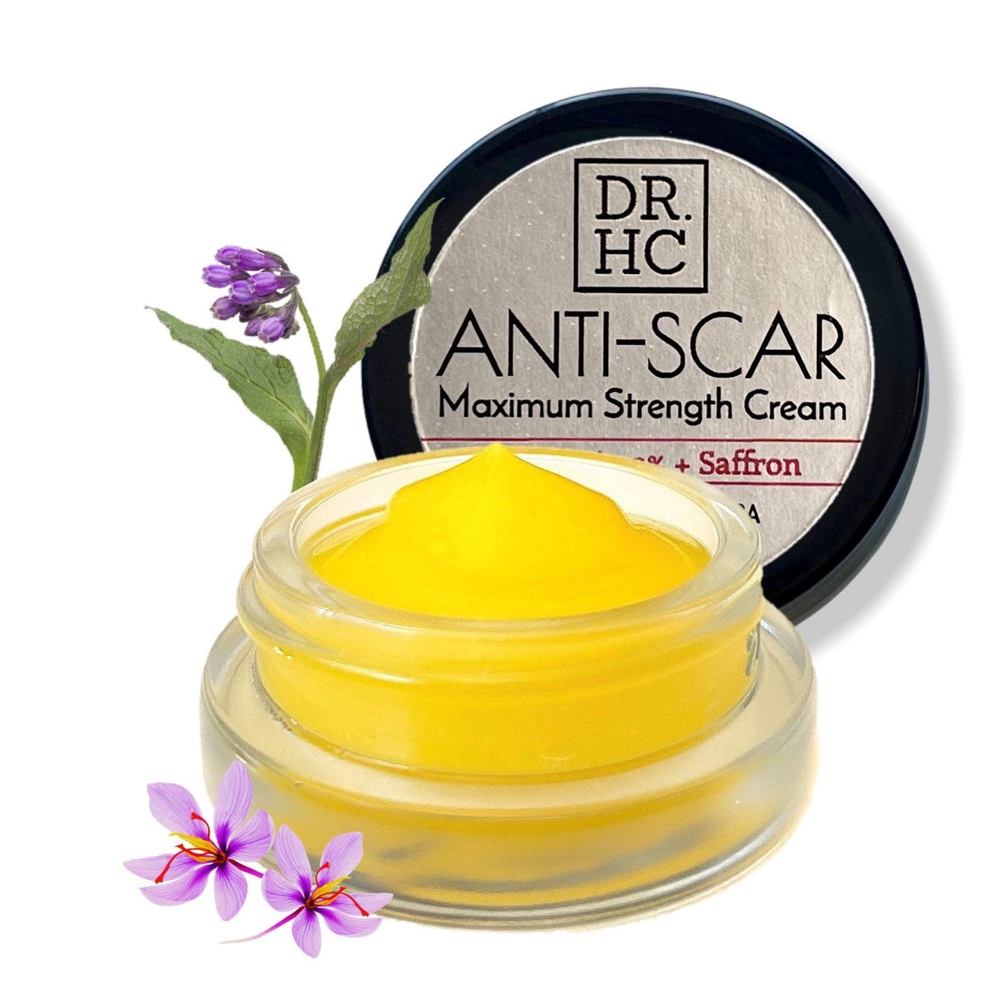 DR.HC Anti-Scar Maximum Strength Cream (10g, 0.35oz.) (Anti-scar, Skin Recovery, Anti-blemish, Anti-inflammatory...)