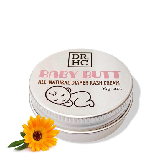 DR.HC Baby Butt All-Natural Diaper Rash Cream (30g, 1oz.)
