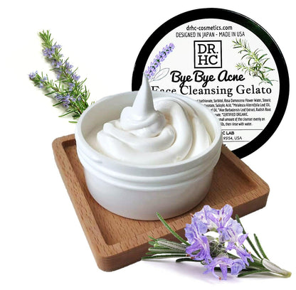 DR.HC Bye Bye Acne Face Cleansing Gelato (60g, 2.1oz) (Anti-acne, Anti-blemish, Oil balancing, Pore minimizing...)