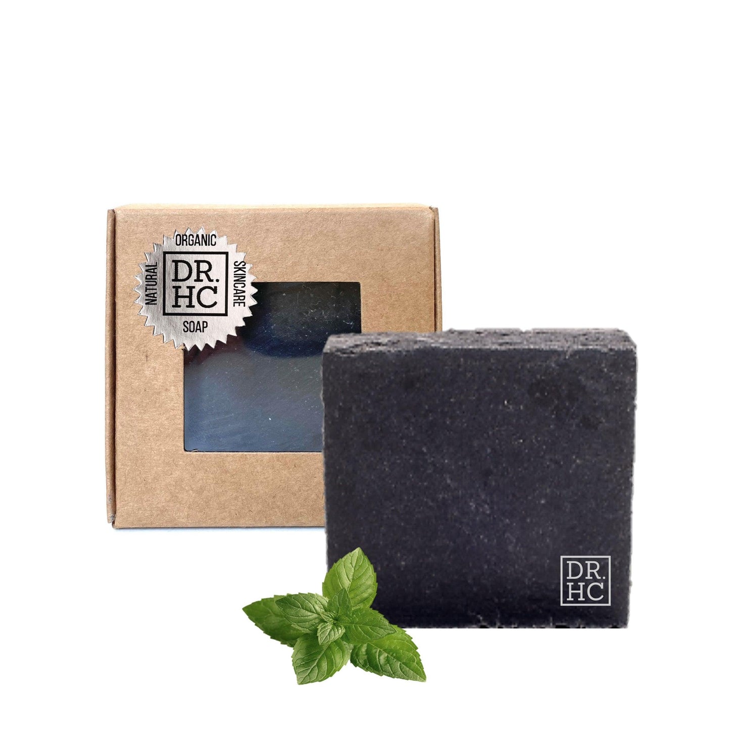 DR.HC Detox Bar All-Natural Skincare Face Soap (110g, 3.8oz.) (Detoxifying, Anti-acne, Anti-scar, Oil balancing...)