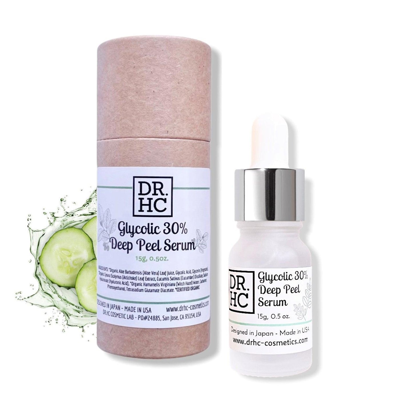 DR.HC Glycolic 30% Deep Peel Serum (15g, 0.5oz.)