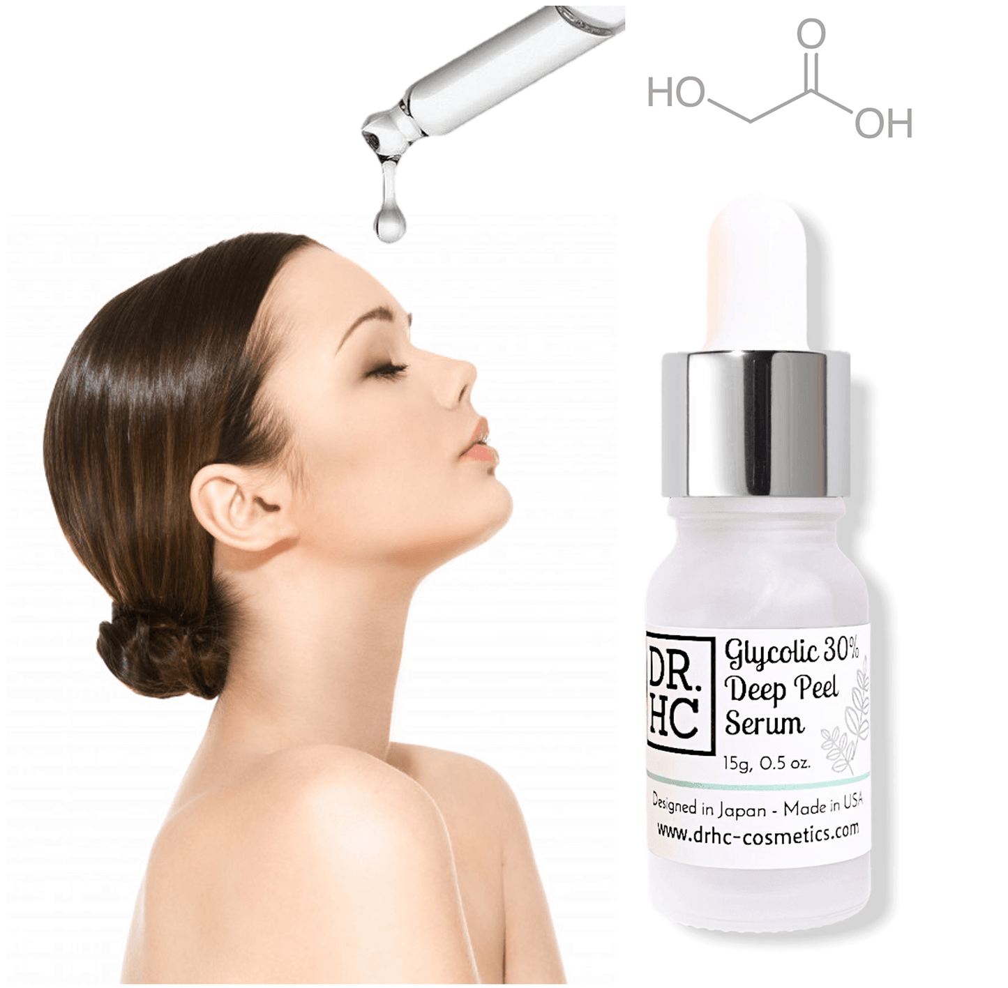 DR.HC Glycolic 30% Deep Peel Serum (15g, 0.5oz.)