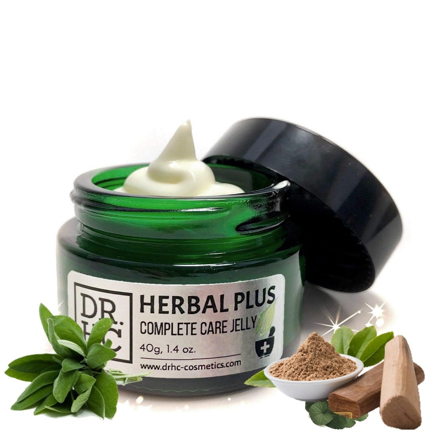 DR.HC Herbal Plus Complete Care Jelly (25~40g, 0.9~1.4oz) (Anti-acne, Anti-scar, Anti-blemish, Anti-inflammatory, Anti-aging, Skin plumping...)