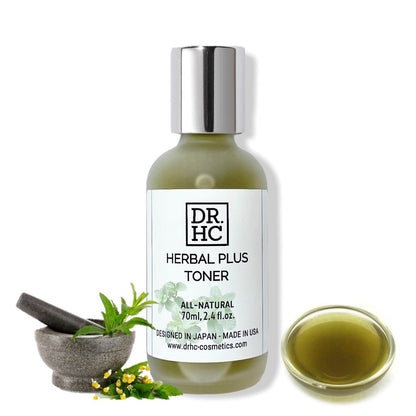 DR.HC Herbal Plus Toner (70~120ml, 2.4~4.0fl.oz.) (Pore shrinking, Anti-acne, Exfoliating, Skin toning...)