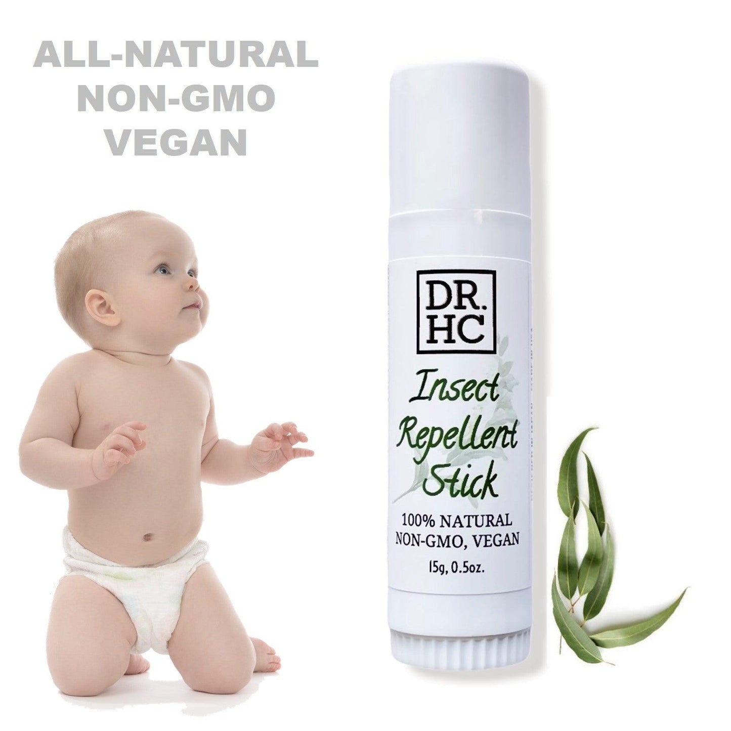 DR.HC All-Natural Insect Repellent Stick (15g, 0.5oz.)