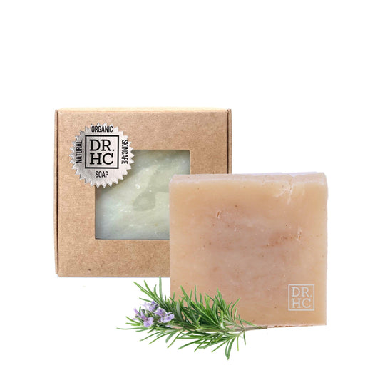 DR.HC Luxury Herbs Bar All-Natural Skincare Face Soap (110g, 3.8oz.) (Pore Shrinking, Anti-acne, Anti-dandruff, Anti-hair loss...)