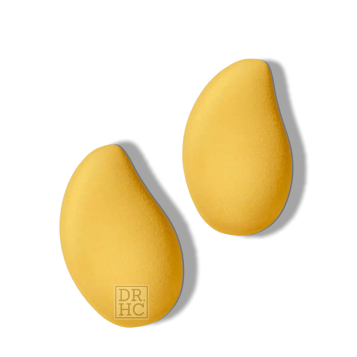 DR.HC Mango 3D Makeup Sponge (makeup puff for liquid foundations, loosed & pressed powders...)