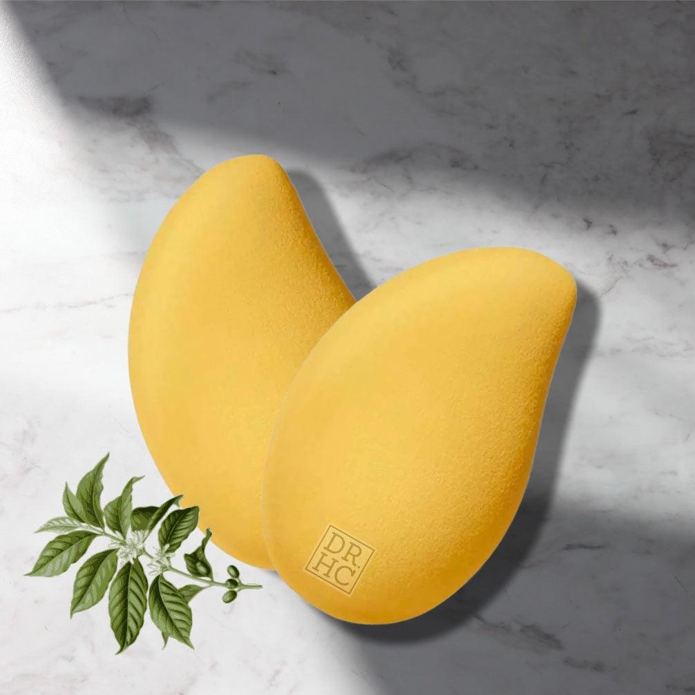 DR.HC Mango 3D Makeup Sponge (makeup puff for liquid foundations, loosed & pressed powders...)