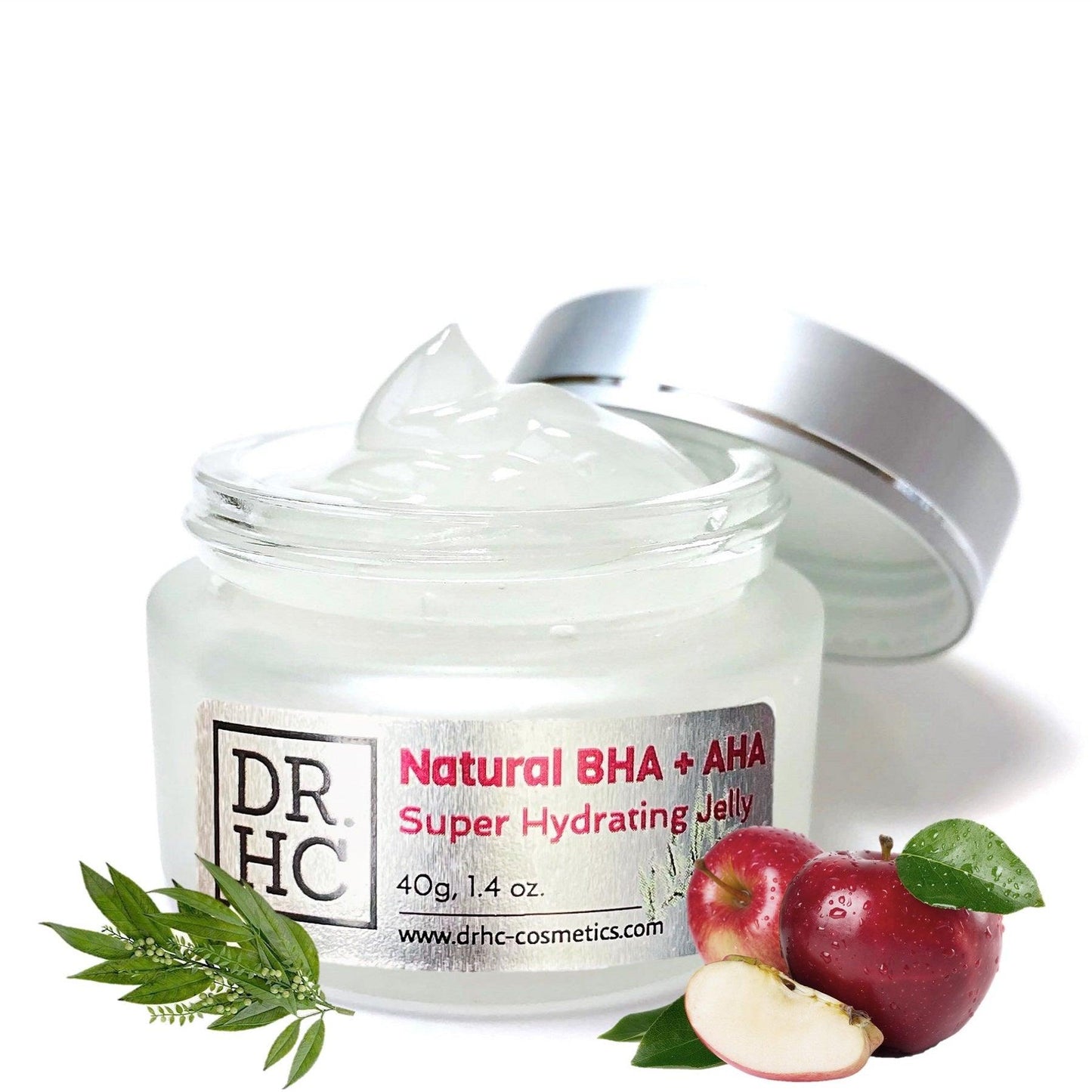 DR.HC Natural BHA + AHA Super Hydrating Jelly (25~40g, 0.9~1.4oz) (Skin brightening, Anti-acne, Anti-blemish, Oil balancing, Anti-aging...)