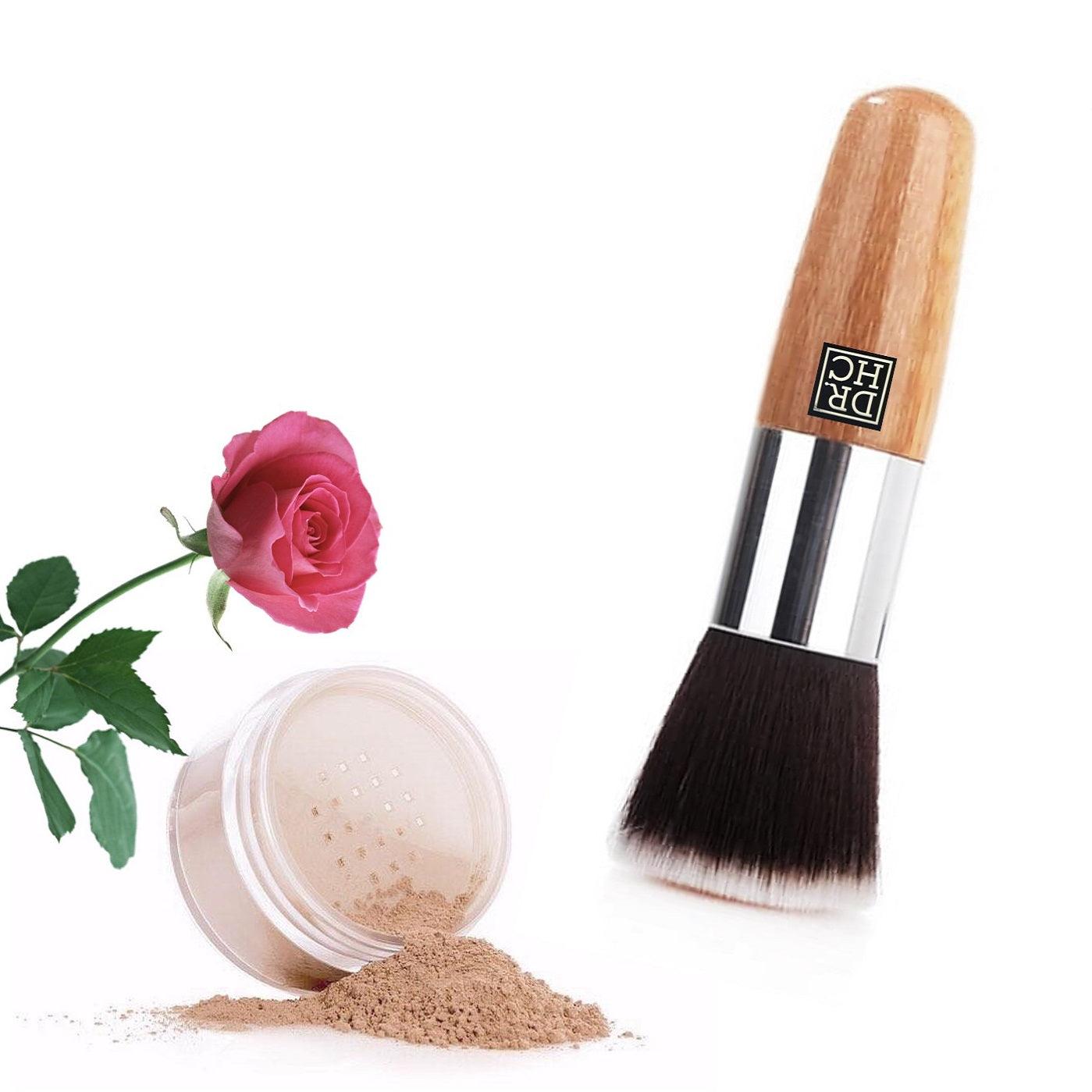 DR.HC Natural Wood Brush (for Liquid foundation, Powder...)