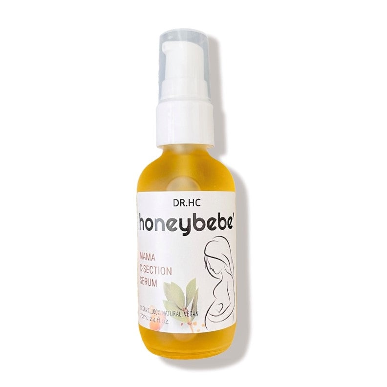 DR.HC Honeybebe' Mama C-Section Serum (100% Organic, Natural & Vegan) (70ml, 2.4 fl.oz.)