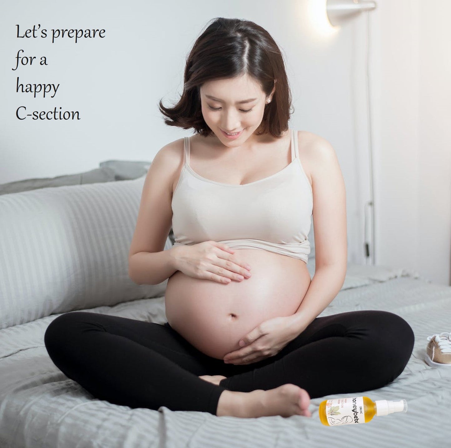 DR.HC Honeybebe' Mama C-Section Serum (100% Organic, Natural & Vegan) (70ml, 2.4 fl.oz.)